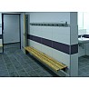 Cloakroom bench wood Type E