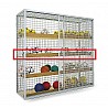 Insert ground for equipment cabinet