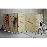 Mobile climbing wall Roll and Boulder