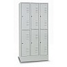 Wardrobe, with base, 3 compartments next to each other