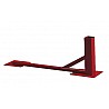 Ground sockets for beach handball goal with sand anchor plates