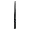Plastic pole for linesman flag with rotation function