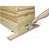 Vaulting box-rolling device