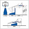 Mobil basketball unit MiniShot 780