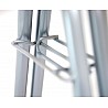 Stacking chair couplable, with beech seat