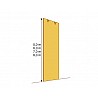 Climbing module MTM-01 2.5 x 8 m, 105 Klettergriffe