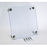 Ball protection for round wall clocks