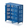 Plastic box 12 compartments, 176x76x192 cm