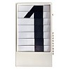 Replacement number panel 