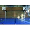 Football goal, corner welded, goal depth 1.25m