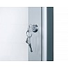 Aluminum showcase with leaf door with the gas spring 140 x100 x 6 cm