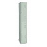 Locker 1er, 2 compartments, RAL 7035,40cm, pedestal