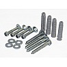 Mounting set for wall bars / Junior elements