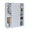 Equipment cabinet Type 6, sheet-steel sliding doors