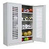 Equipment cabinet type 4, perforated plate-wing doors