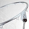 Basket ball rack, pivotally