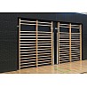 Swedish wall bars (swiveling)