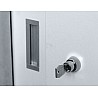 Equipment cabinet type 5, sheet-steel sliding doors