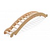 Curved ladder for vaulting boxes