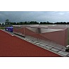 Movable cover for pole vault and high jump mats