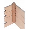 Vaulting box 6 pcs without recesses Multiplex