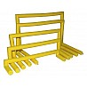 Soft training hurdles set