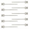 Needle valve with M6 thread 10-pack