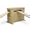 Vaulting box 4 pieces with special recesses