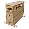 Vaulting box 5 pieces with special recesses