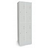 Large-locker, 4 subjects, 2 one above the other