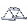 Parallel handle for fitness machines