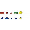 Universal building block set (19 pieces)