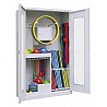Equipment cabinet type 1, acrylic glass swing doors