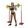 Squat dumbbell rack stand