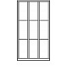 EVOLO box locker with 9 compartments