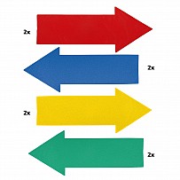 Floor marking set "directional arrow" 