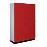 System wood equipment cabinet type B 120 x 190 x 51 cm