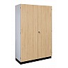 System wood equipment cabinet type B 120 x 190 x 51 cm