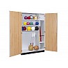 System wood equipment cabinet type B 120 x 190 x 51 cm