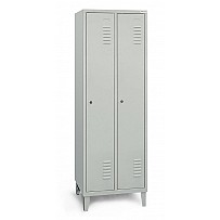 Wardrobe, with feet, 2 compartments