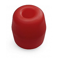 Hostalen beads (individually) red