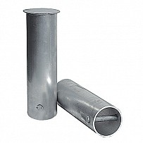 Ground sleeve for posts Ø 76 mm indoor