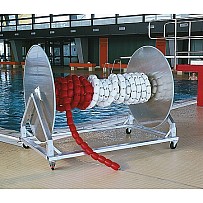 Aluminum floating rope carriage (disassembled)