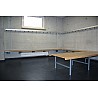 Cloakroom bench wood Type E