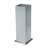Ground sleeve for column 80 x 80 mm