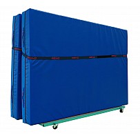 Soft-Floor-mat transport trolley