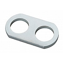 Double perforated plate for rubber cable. Suitable for Minitramp 112 / 125 & additional frame racks.