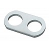 Double perforated plate for rubber cable. Suitable for Minitramp 112 / 125 & additional frame racks.