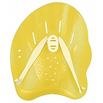 Hand paddle swimming paddle DYNAMIC PRO, yellow, S
