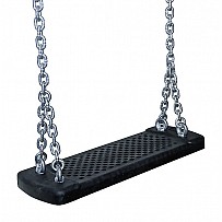 Rubber swing seat